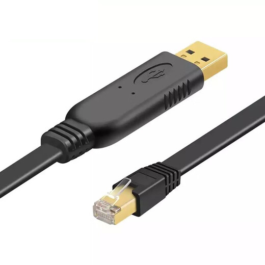 Ligne de débogage de la console USB vers la ligne de configuration de la ligne de contrôle RJ45 ligne de conversion de ligne de conversion Cisco / Tenda DB9 à RS232 Communication Serial Port Programmation Line 3 METTER