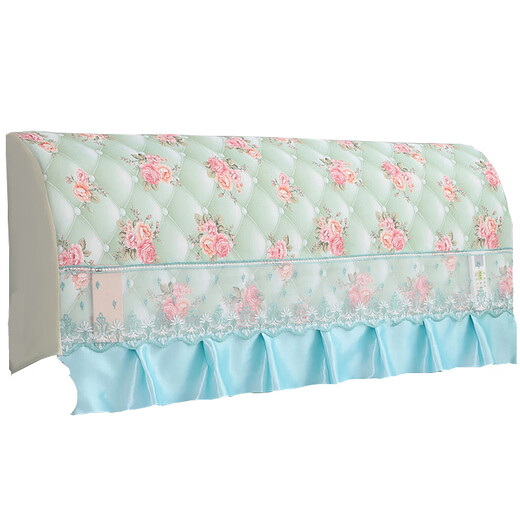 Tablecloth/cover bed cover Solid wood bed full-inclusive bed cover cotton bed head cover 1.5m1.8m2m solid wood veneer bed backrest soft bag dust cover protective cover All-inclusive cartoon pear 120cm