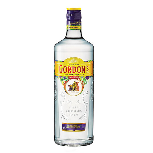 哥顿金酒哥顿蒸馏酒干味特选 琴酒 杜松子酒 英国伦敦进口洋酒700ml 700mL 6瓶