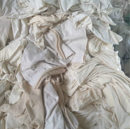 Maiyima industrial rag machine cleaning cloth white water-absorbent and oil-absorbing sweatshirt cloth rag white wiping cloth original white rag large piece of oil wiping cloth carefully selected cotton 5Jin Jin is equal to 0.5 kg.