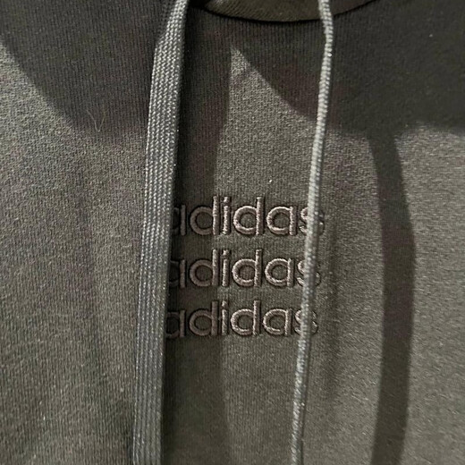 
Adidas Sweatshirt Men's 2024 Spring and Autumn NEO Sportswear Knitted Hooded Top Pullover H14225 H14220 Black Lining Lone S
