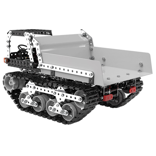 
Children's building blocks toys assembled and plugged military model tank boys June 1st Children's Day gift high difficulty manual remote control dump truck metal assembly mechanical alloy