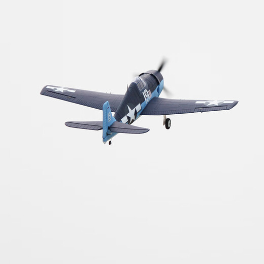 Jianbingzhan modelo grande aeronave de ala fija control remoto de la Segunda Guerra Mundial F6F Hellcat 1.27m Kit de avión de aviones real Epo Black and Blue