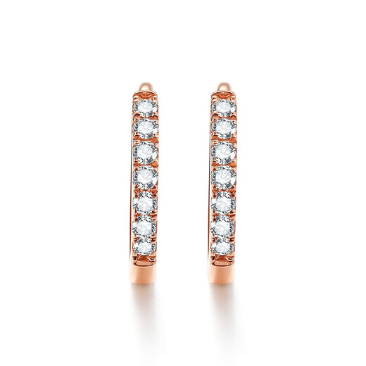 Liuguifu Jewelry Xingyao Diamond Earrings for Women 18K Gold Diamond Earrings with Diamonds for Girlfriend with Certificate Birthday Gift