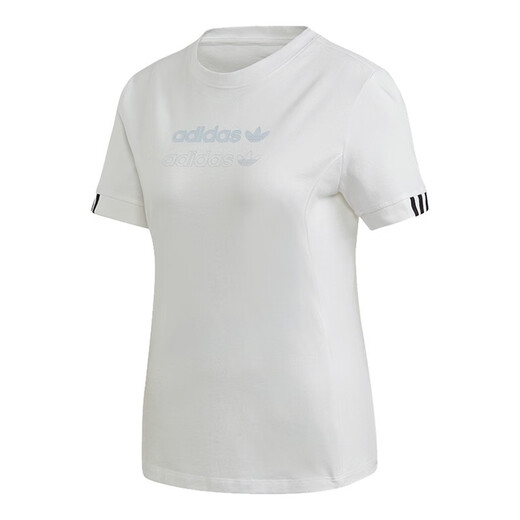 阿迪达斯 （adidas）三叶草女装 新款运动服透气半袖短袖T恤 DW3892 FM2488 XXS 30