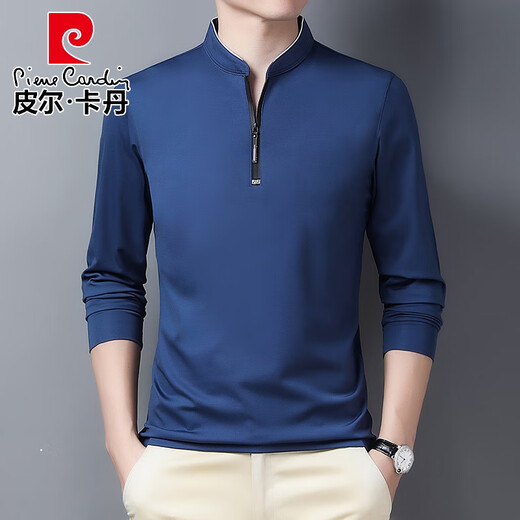 Pierre Cardin 2025 Neuer Herbst-Top-Herbst-Winter-Winter mittleren Männer mit langem Ärmeln Casual Autumn Ständer Kragen Sweatshirt Herbst Strick 6623 Baolan 165
