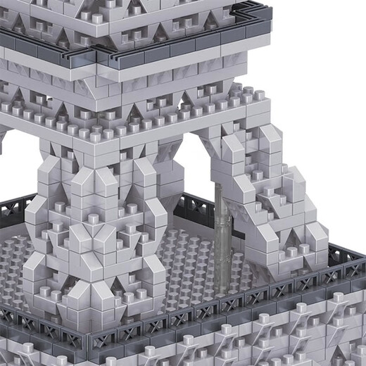 Chengpin Tiananmen Palace Museum Temple of Heaven assembled building blocks for adult buildings compatible with Lego difficulty puzzle boys and girls toys [Great gift] Big iron tower 15866 tablets + dustproof box