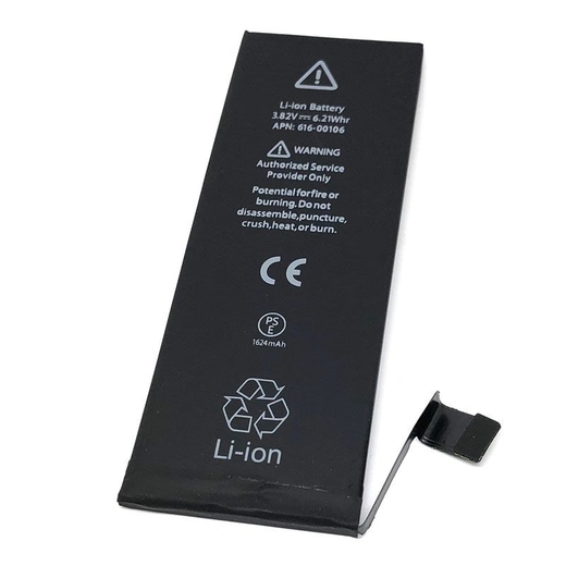 Convient pour Apple iPhone 4 4S 5 5S 5C SE 6 1624mAh Apple 5SE / SE