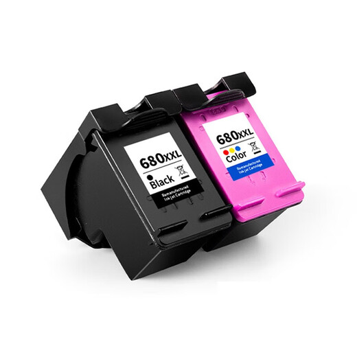 鸿妙适用惠普680s墨盒HP DeskJet 1118 2138 2676 2677打印机油墨水墨仓墨盒 HP680墨盒大容量 黑色 不可加墨 新版