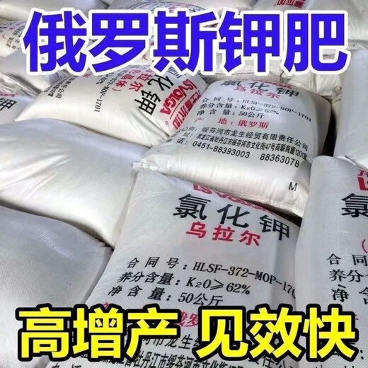 Wenshiou Potash Fertilizer Wholesale Russian Imported High Potassium High Efficiency Fertilizer General Instant Fertilizer for Agricultural Flowers, Fruit Trees and Vegetables Express 20Jin Jin is equal to 0.5kg Factory direct sales quality assurance
