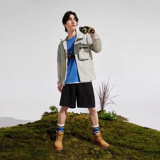 Bosideng men's sun protection clothing, fishing clothing, outdoor sports, UV protection, breathable workwear jacket