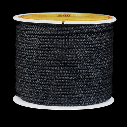 Jiemo Wenwan thread wear-resistant rope non-elastic hand string rope Buddha beads hand-woven jade thread hand rope beaded bracelet wear Wei-Mambo rope 1.2 (brown)/roll