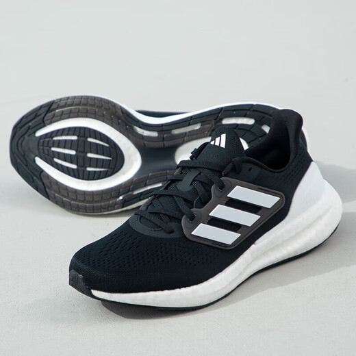 Adidas (adidas) Chaussures de sport Chaussures pour hommes pureboost 25 été nouveau de style Running Comfort Chaussures de course légères chaussures décontractées if4839 / boost-mesh respirant 39 Longueur de chaussure 24cm