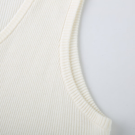 Fibra Mostrar ropa de gran tamaño para mujeres Simple redondo redondo versátil delgado y cómodo chaleco interior Sling Fat MM2024 Nuevo modelo de invierno 4885 Apricot XL