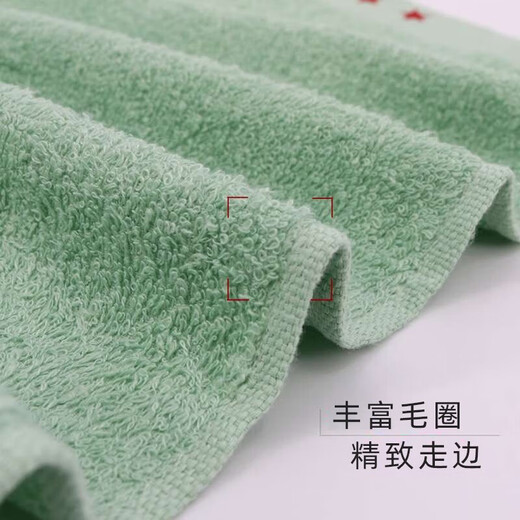 Yu Kai hizo toallas militares, toallas de entrenamiento militar, toallas verdes militares, toallas verdes nuevas de algodón de 85*35 cm, toallas interiores, - 1 paquete verde
