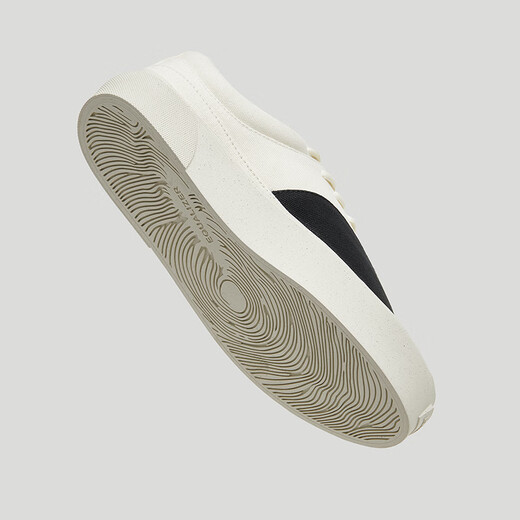 
EQLZ Yikuo official FAULT22 low top board shoes men's couple American style board shoes canvas shoes contrasting colors out of nothing Egret white/ghost black 42