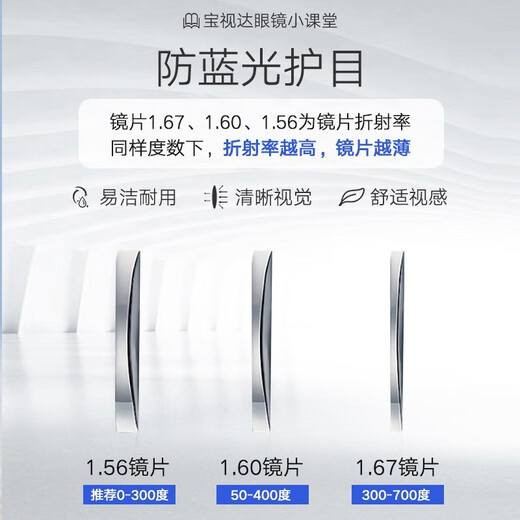 
Yishilu Yishilu lens myopia glasses with diamond crystal film / A4 anti-blue light can be used for lenses for men and women. Metal full frame KB12116C51 silver frame with diamond crystal film
