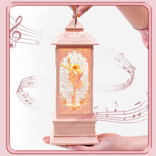 Habi Atelier Ballet Girl Box Music Box Crystal Ball Rotation Toys 7-14 ans Girlfarend Children's Birthday Gifts Ballet Foot-Lifting [9 Musique + Snow Rotation]