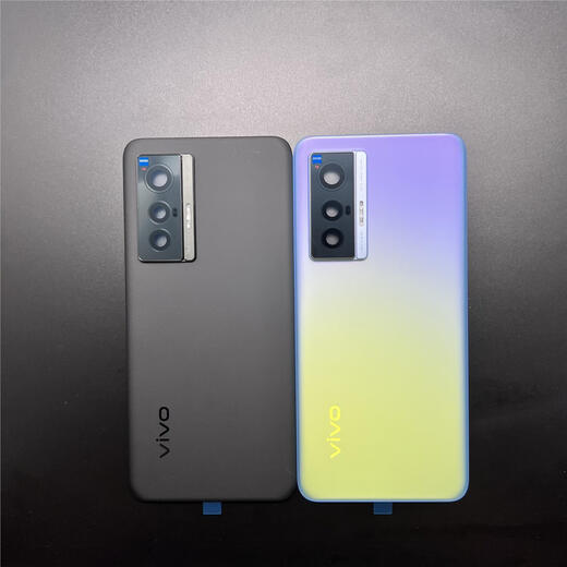 Vivo is suitable for X70 original mobile phone back case X70Pro original glass back cover Pro battery cover rear screen case X70Pro+ black original back cover with mirror