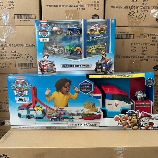 
Wangwang team made great contributions to the big bus toy set Wangwang team rescue headquarters patrol car alloy birthday gift Rescue bus 16785