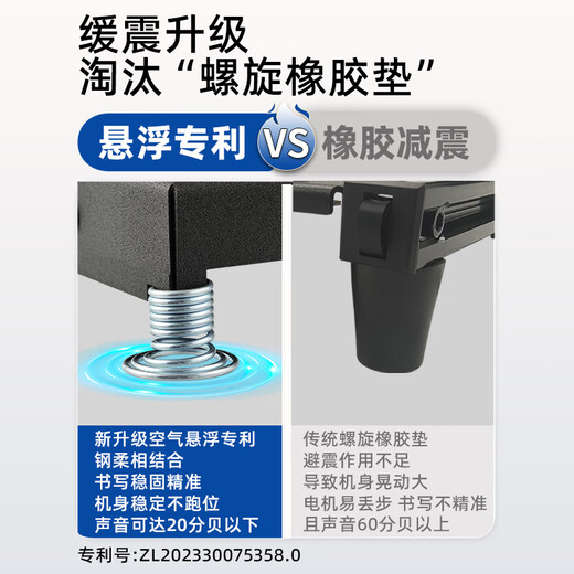 Jinqian 2025 version Jinqian intelligent automatic writing robot imitates human handwriting typewriter, draws pictures, writes lesson plans, copies books and fills in forms printer artifact 2025 exclusive four-axis version 2.0 three systems Ai Bluetooth