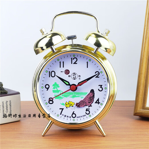 ClCEY2024 Nouveau Méniaire de marque Shanghai Diamond Ménion d'alarme High Sound Get Up Horseshoe Watch Alarm Méniion Ménibre