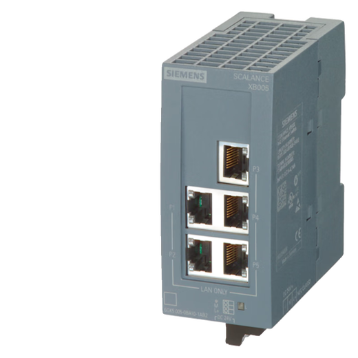 Siemens (Siemens) XB008/5/8-Port Industrial Ethernet Switch 6GK5008/5005-0BA 6GK5005-0BA00-1AB2