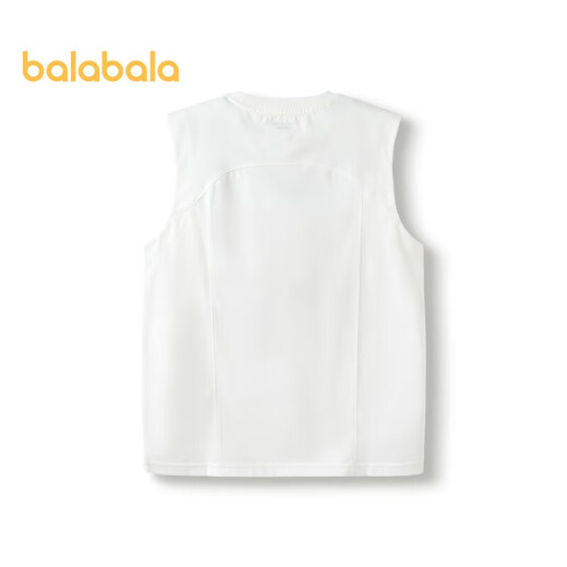 Balabala children's clothing children's vest boys summer clothing large children sleeveless sports girls printed tops trendy 208224122202