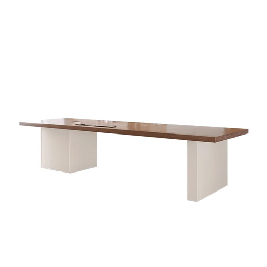 Hanjitangyu Italian style light luxury solid wood office computer desk bedroom desk designer creative business boss desk simple executive desk 160*80*73*3cm ash wood desk