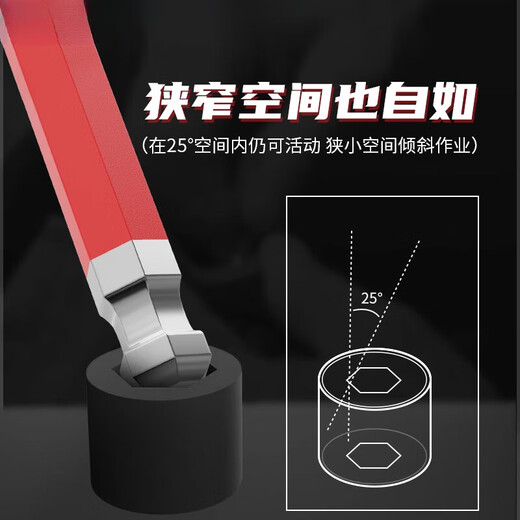 何健弓内六角扳手套装公英制梅花扳手内六方6角螺丝刀工具六棱匙 【公制】8件套迷你款平头w9926