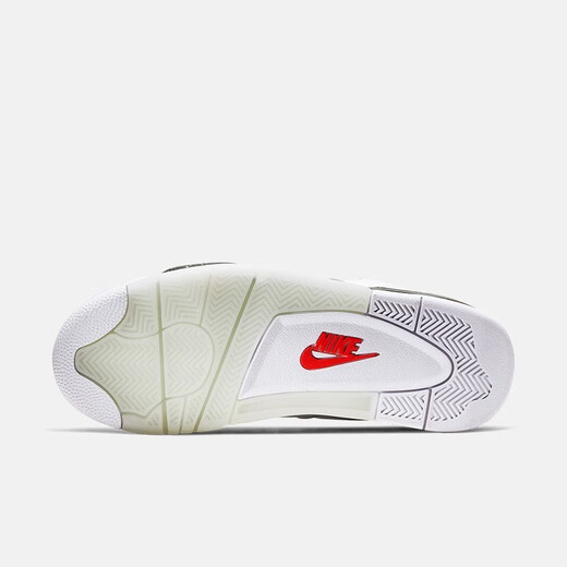 NIKE耐克男鞋夏季新款AIR FLIGHT 89缓震气垫鞋AJ4兄弟款运动休闲鞋 白色FD9928-101 40
