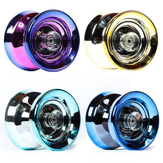 Hkgx Yoyo Children's Toys Special Yoyo Live Sleep Automatic Swing Yoyo Introduction Garçons débutants Raising Alliage pondéré yoyo [Forest Green]
