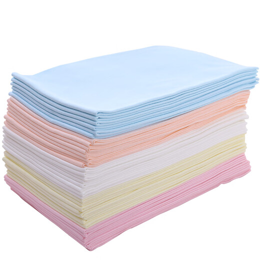 Yusenyi reines Baumwollwindelwindel Baby Urinpolster Neugeborene Huankang weich atmungsable Windeln Meson Ring 10 Packs, gemischte Farbpackung (10 Stücke) [0-6 m
