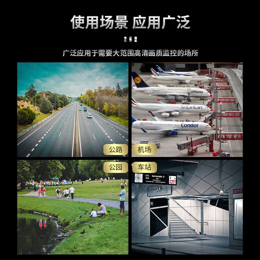 海康威视6英寸红外星光网络智能球机 高清监控摄像机150米红外夜视防水防尘变倍变焦 6223 200万20倍变焦（6220IW-A）