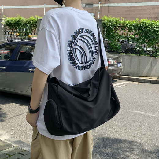 匡睿运动包健身包女大容量斜挎训练瑜伽旅行包手提旅游行李包收纳袋 灰色