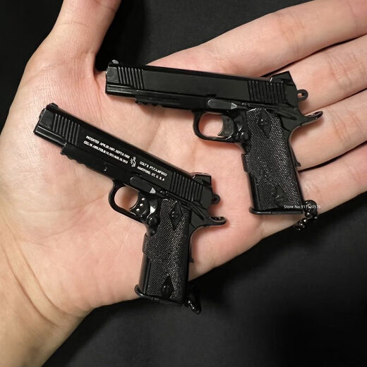 Mini -Version des Keychain 1392F Metal Model Keychain Mini -Waffe Abnehmbares Hanger Beretta 92f mit Gravur