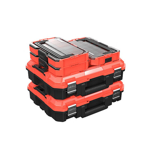 Devon toolbox D-Cube stacking box storage box office stationery storage box split box storage tool suitcase No. 4