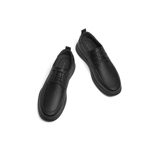 
Red Dragonfly Left Month Gift Casual Leather Shoes 25 Spring Men's Shoes Sheepskin Comfort Business Shoes WTA15123 Black 42