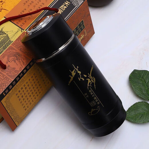雄沃驰杯紫砂茶杯紫砂内胆保温杯大容量家用水杯定制礼品杯 500ml 紫砂+紫色-简易包装 宜兴紫砂(保温1小时左右)