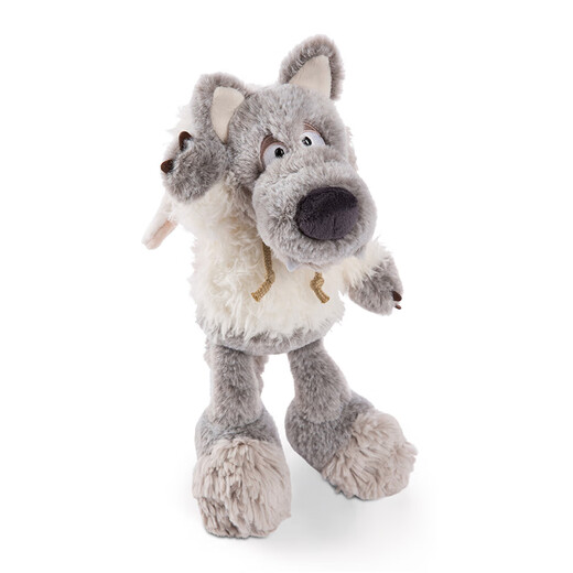 NICI birthday gift birthday doll Ulvi wolf doll plush toy cute pillow plush doll for boys