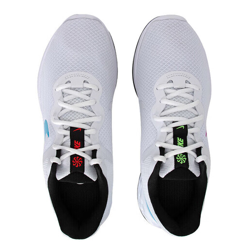 Nike (Nike) Chaussures masculines officielles, nouvelles chaussures de sport, coussin de choc simple, maillot de vitesse, maille confortable, chaussures de course décontractées à bout de souffle, FJ1049-100 / 44.5 285 / 10.5