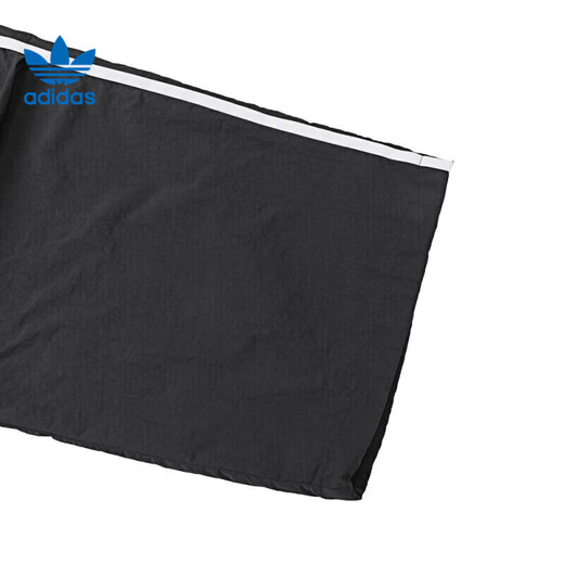 Adidas阿迪达斯三叶草复古直筒裤宽松运动阔腿男裤潮流时尚长裤 JW9896 XL