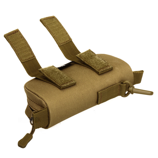 Budi al aire libre Bolsa a mano pequeña bolsa colgante de colgantes gafas de camuflaje de lentes de camuflaje ciclismo caja táctica bag marrón negro 016