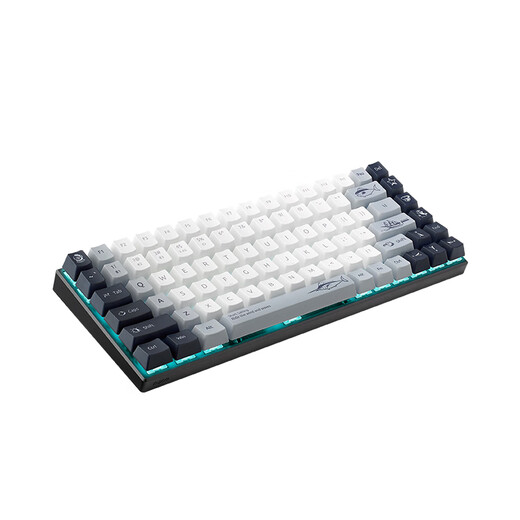 Rapoo MT510PRO Nautical Diary Multimode Mechanical Keyboard Wireless Bluetooth Wired Backlit Keyboard 75% 84 Keys Five-sided Thermal Sublimation Keycaps Fast Silver Axle