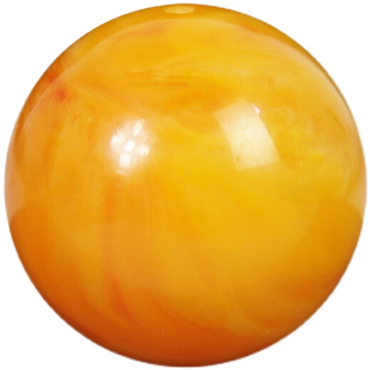 DR-FLVVS Fat Donglai same style beeswax single beads chicken oil yellow old round beads loose beads with beads bracelet Buddha beads Vajra Xingyue Bodhisattva chicken oil yellow old honey round beads 18mm single