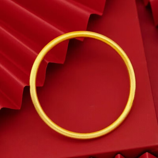 Tiansi 24K ancient heritage gold bracelet women's two generations of joy lotus 999 gold bracelet couple bracelet popular gift to girlfriend