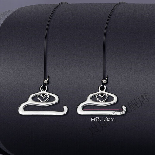 Summer invisible non-slip underwear, transparent shoulder straps for women, seamless one-line collar, exposed bra thin strap accessories, 0.1 cm wide buckle, transparent (love buckle), individually packaged