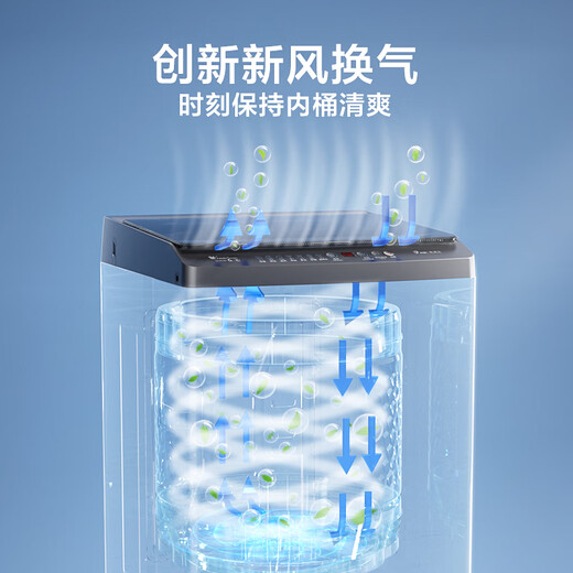 Little Swan (LittleSwan) pulsator washing machine is fully automatic 10-dollar Jin [Jin equals 0.5 kg] Large capacity Upgraded ultra-cleaning and strong decontamination, antibacterial and mite removal, TB100V26T National subsidy for home appliances, exchange for new