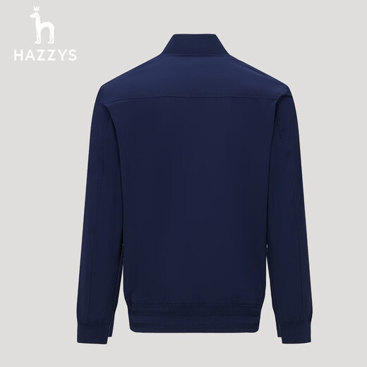 HAZZYS Men's Spring and Autumn Outdoor Casual Jacket Men's ASVZU0ACU03 Dark Blue DL XL (180/100A 50)
