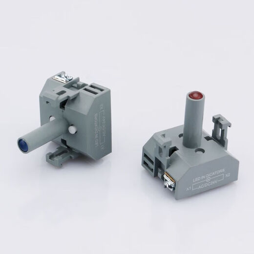 LA38 button switch lamp holder high brightness LED light red green yellow blue white DC12V/24/AC220V button accessories green voltage remarks